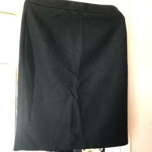 J.Crew black skirt size 6